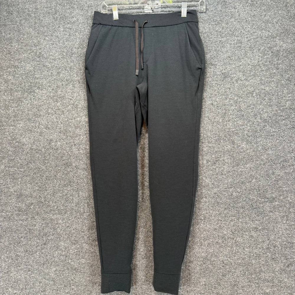 REI Joggers Mens Small Gray Drawstring Tapered Hiking Athletic Activewear Pants‎